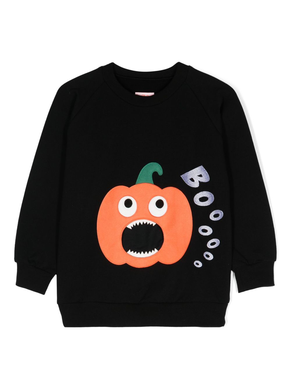 WAUW CAPOW by BANGBANG Pumpkin Party 插肩式衣袖卫衣 - 黑色