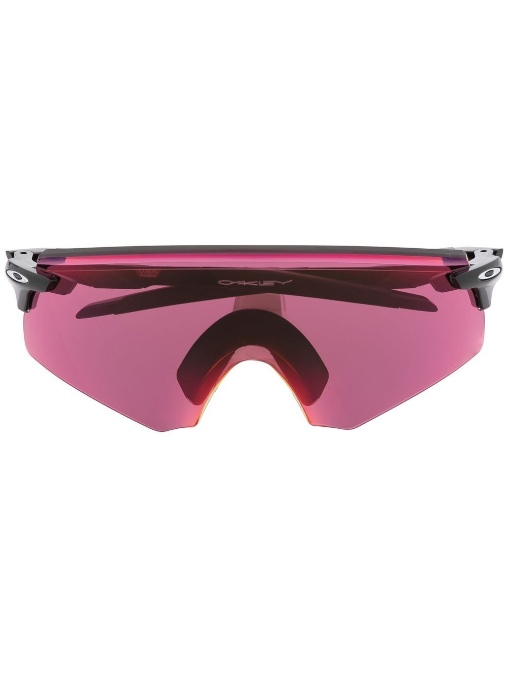 Oakley 超大框太阳眼镜 - 褐色