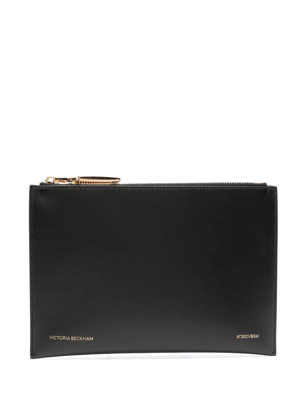 Victoria Beckham B Frame 皮质手拿包 - 黑色
