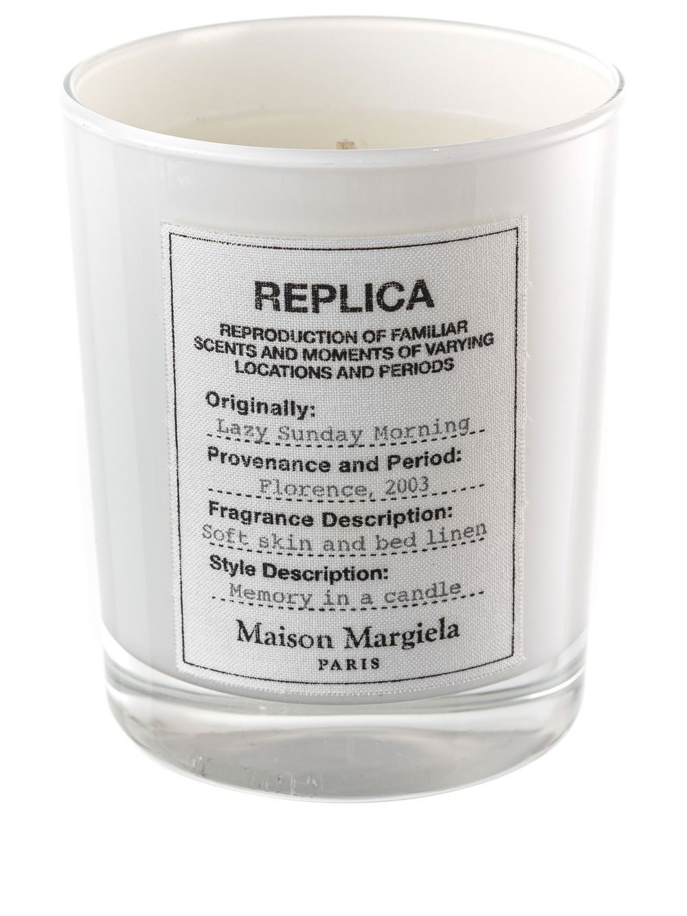 Maison Margiela Replica 香薰蜡烛 - 白色
