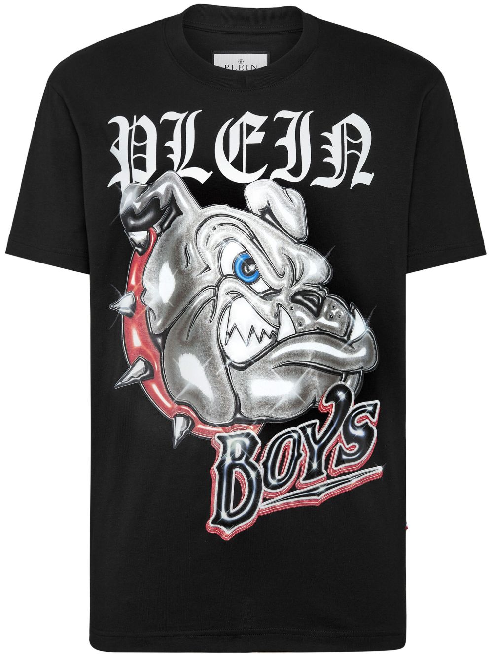 Philipp Plein Bulldogs 棉T恤 - 黑色