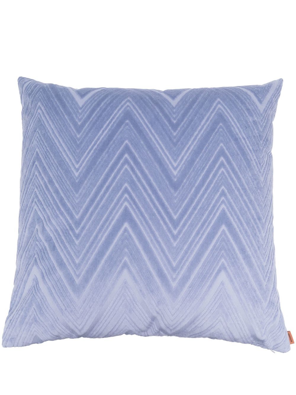 Missoni Home Z字形印花抱枕 - 蓝色