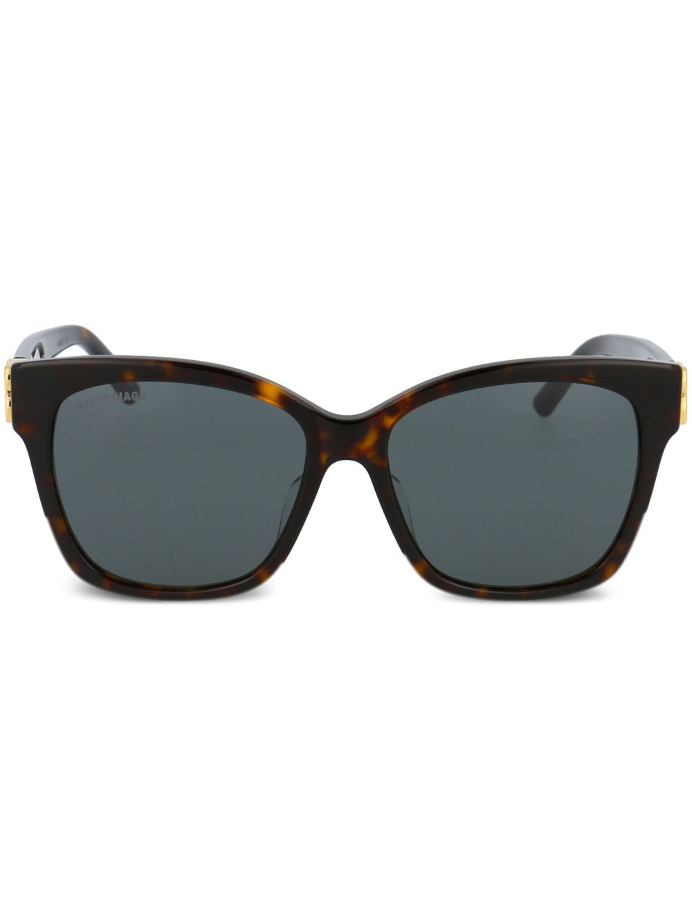 Balenciaga Eyewear Dynasty 方框太阳眼镜 - 褐色