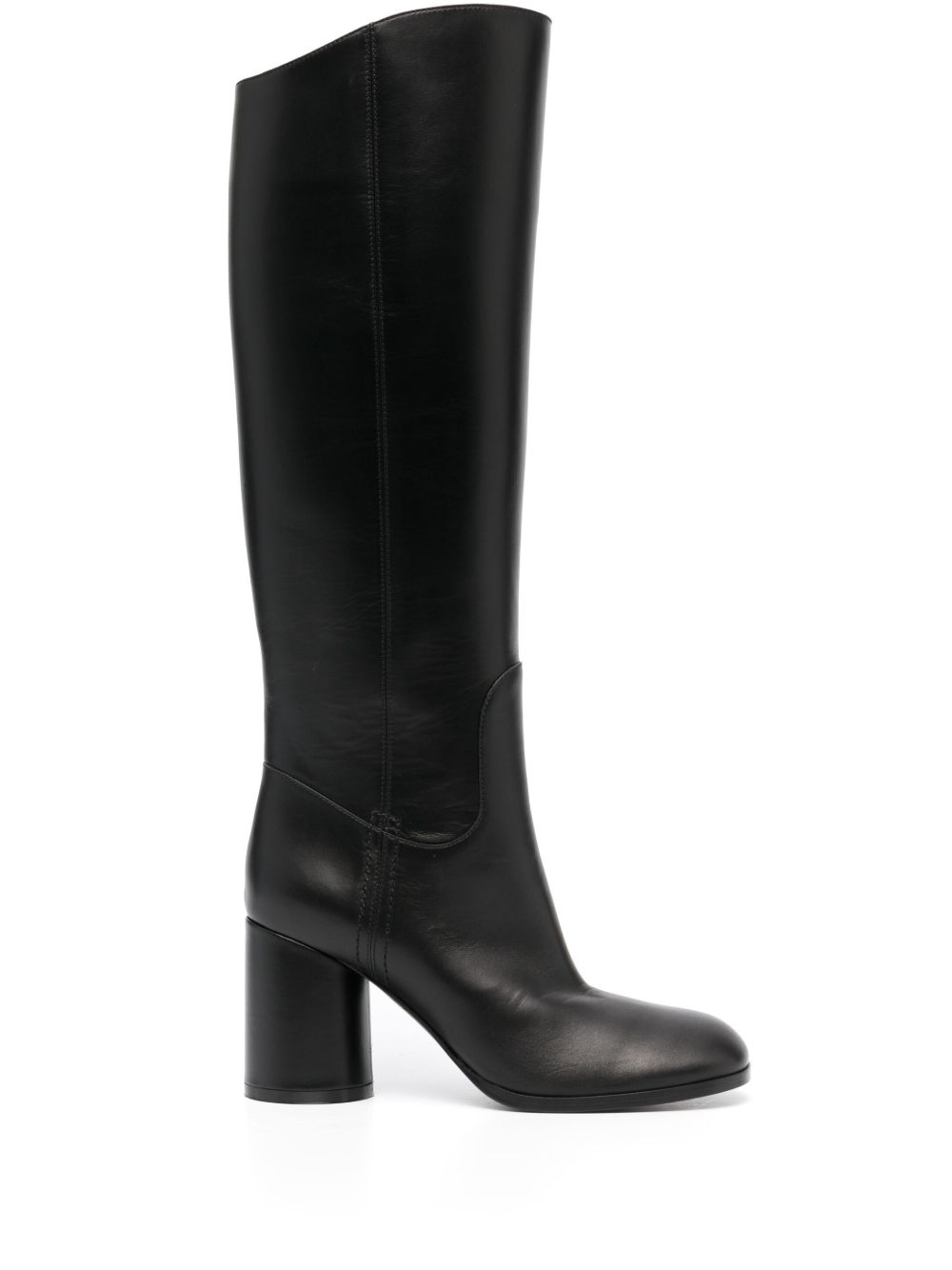 Casadei Cleo 高跟及膝靴 - 黑色