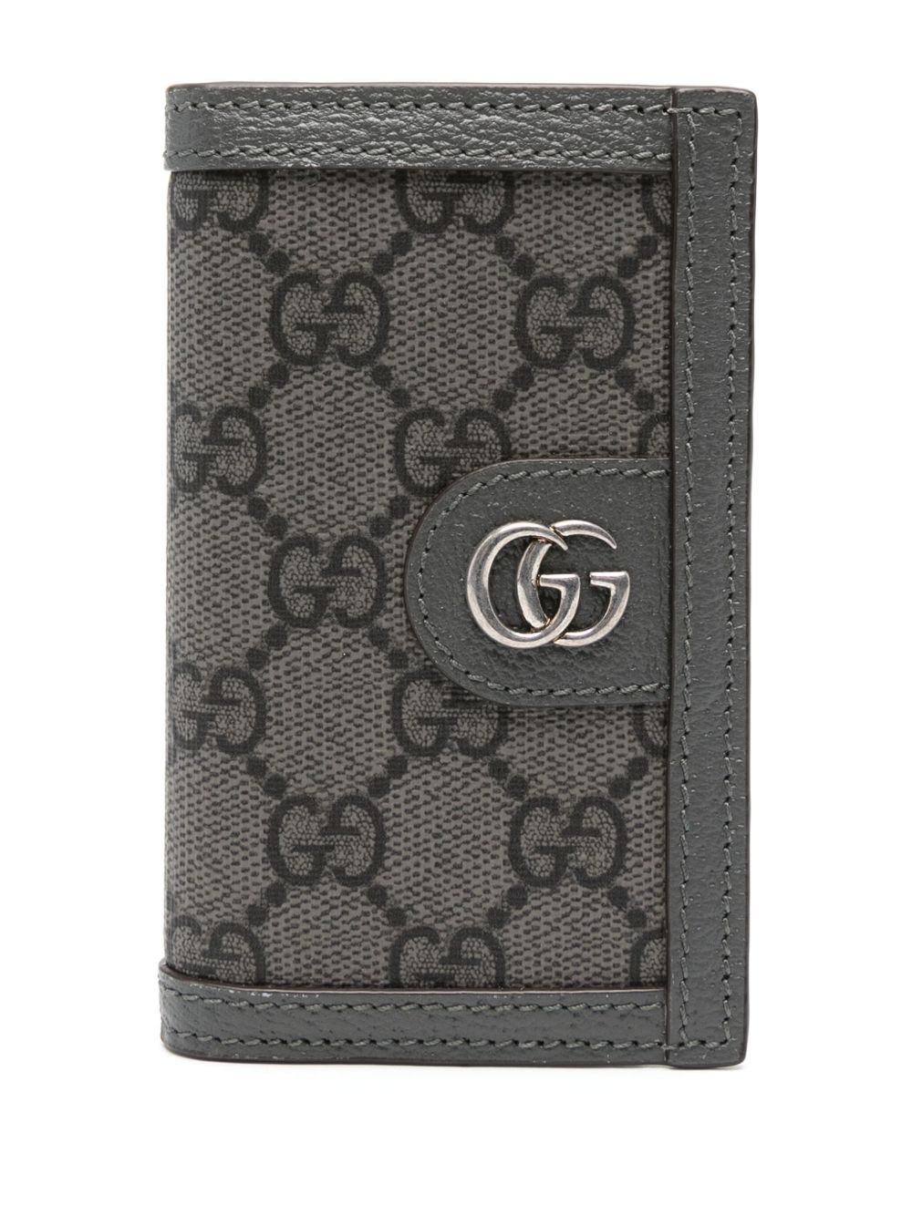 Gucci Ophidia GG 卡夹 - 灰色
