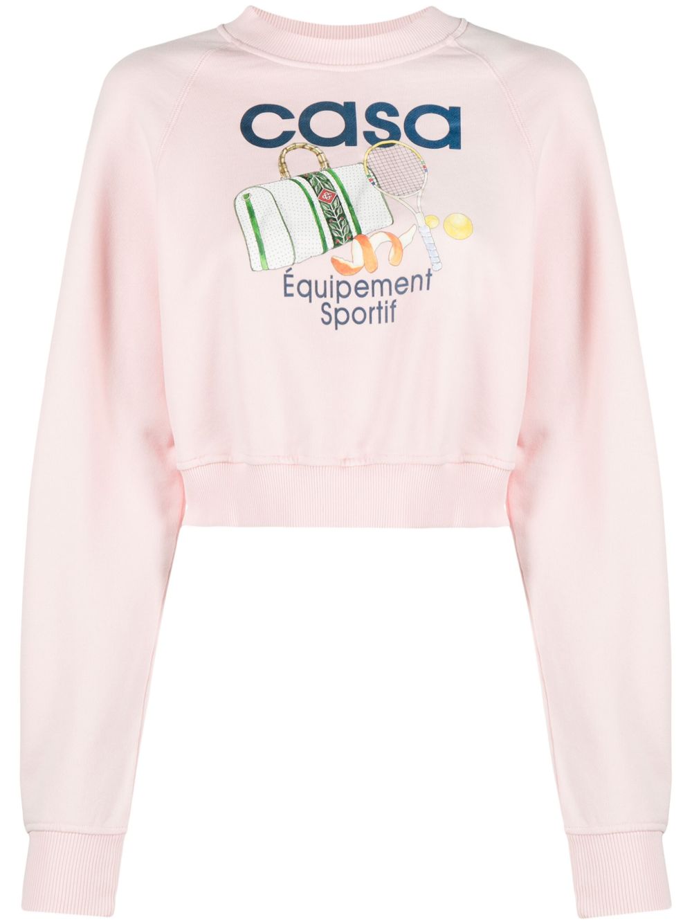 Casablanca Equipement Sportif 棉卫衣 - 粉色