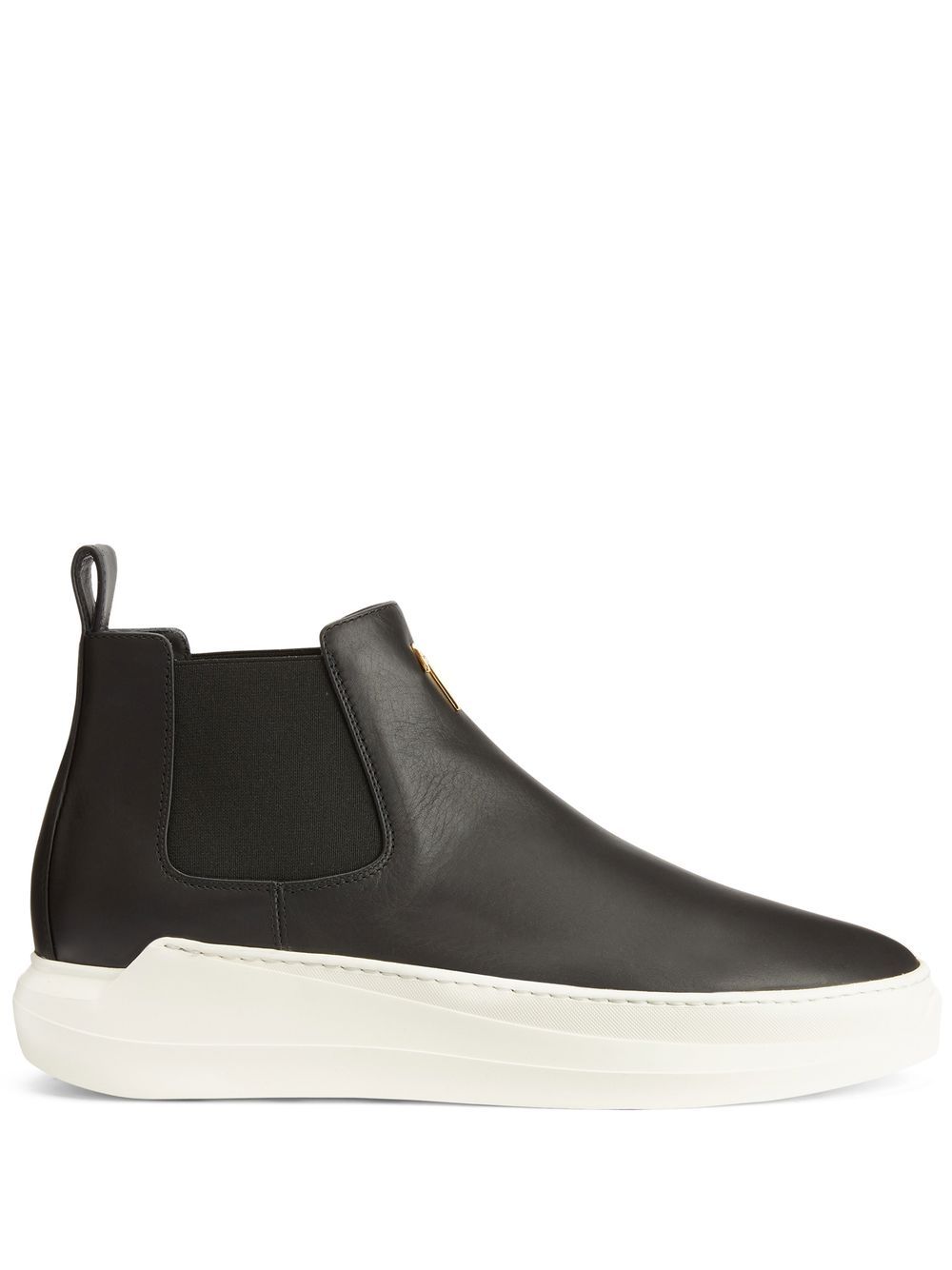 Giuseppe Zanotti Conley 高帮套穿式运动鞋 - 黑色