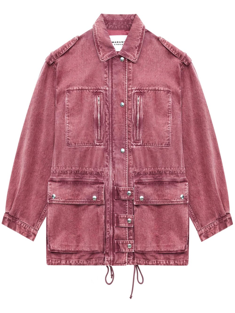 MARANT ÉTOILE Joanna 牛仔夹克 - 粉色