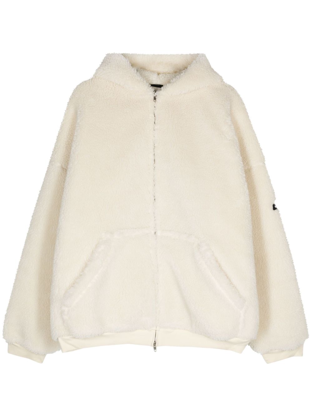 Balenciaga logo贴花夹克 - 白色