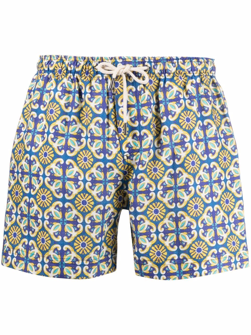 PENINSULA SWIMWEAR Amalfi 印花泳裤 - 蓝色