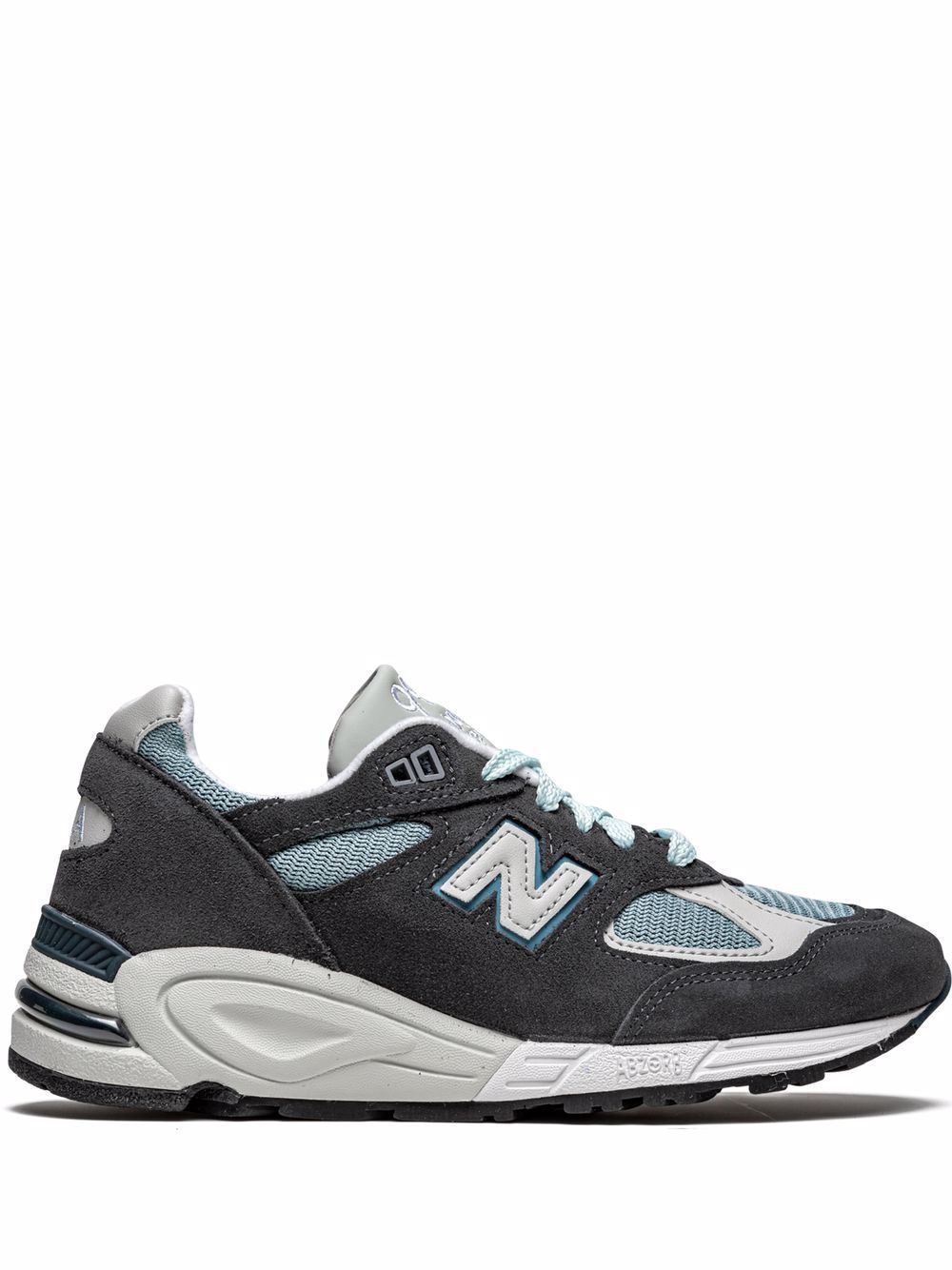 New Balance x Kith 990V2 低帮运动鞋 - 黑色