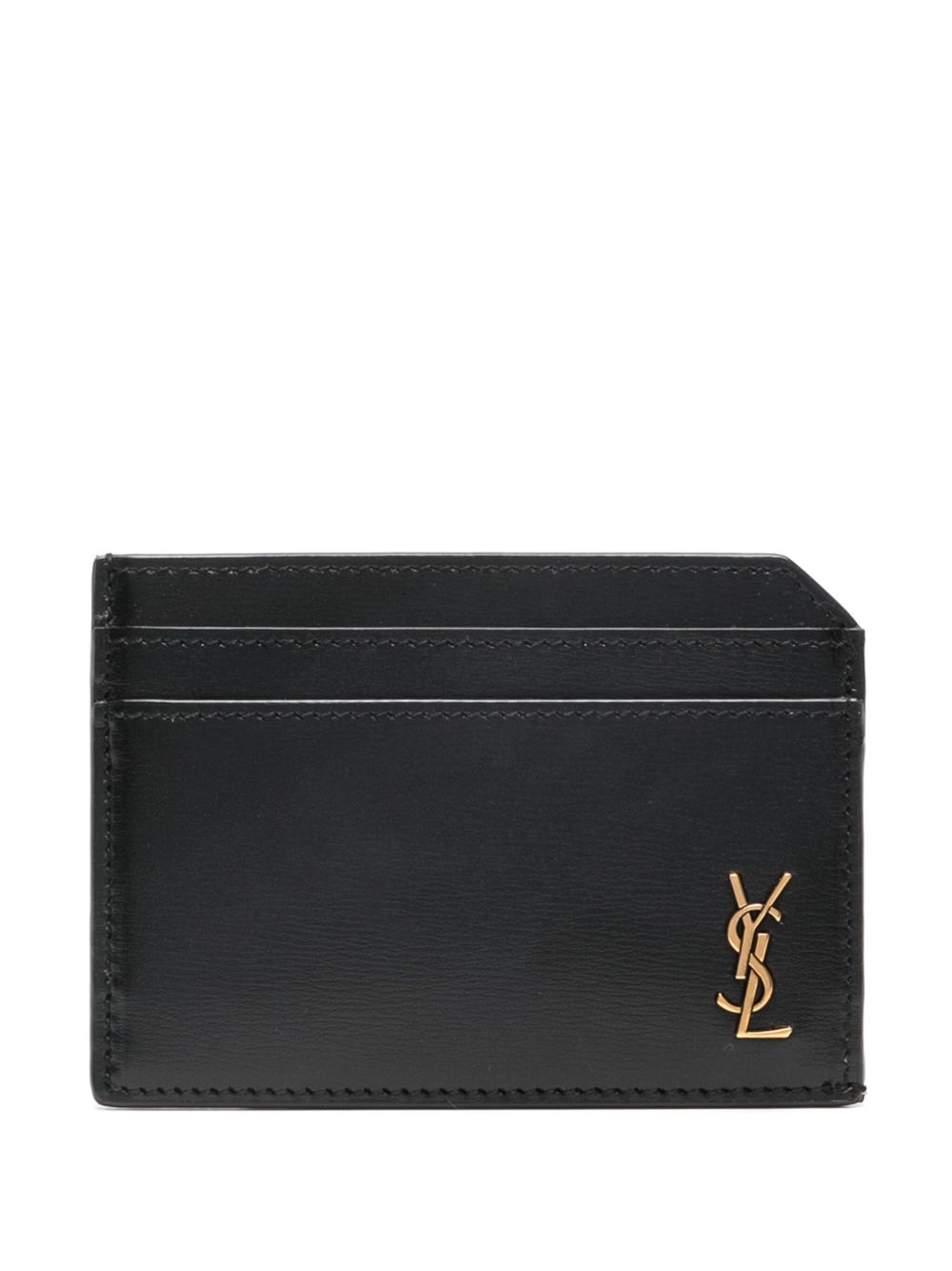 Saint Laurent Tiny Cassandre 卡夹 - 黑色