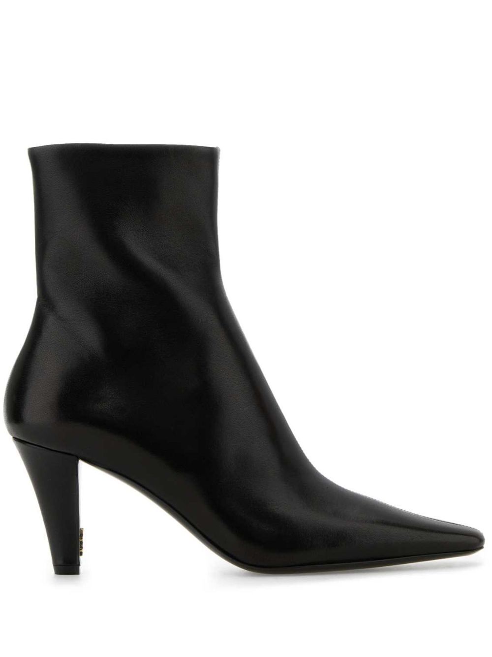 Saint Laurent Jill 中跟及踝靴（7.5厘米） - 黑色