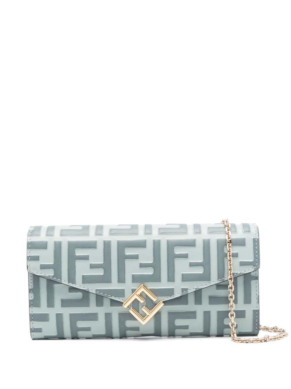 FENDI FF Diamonds Continental 钱包 - 蓝色