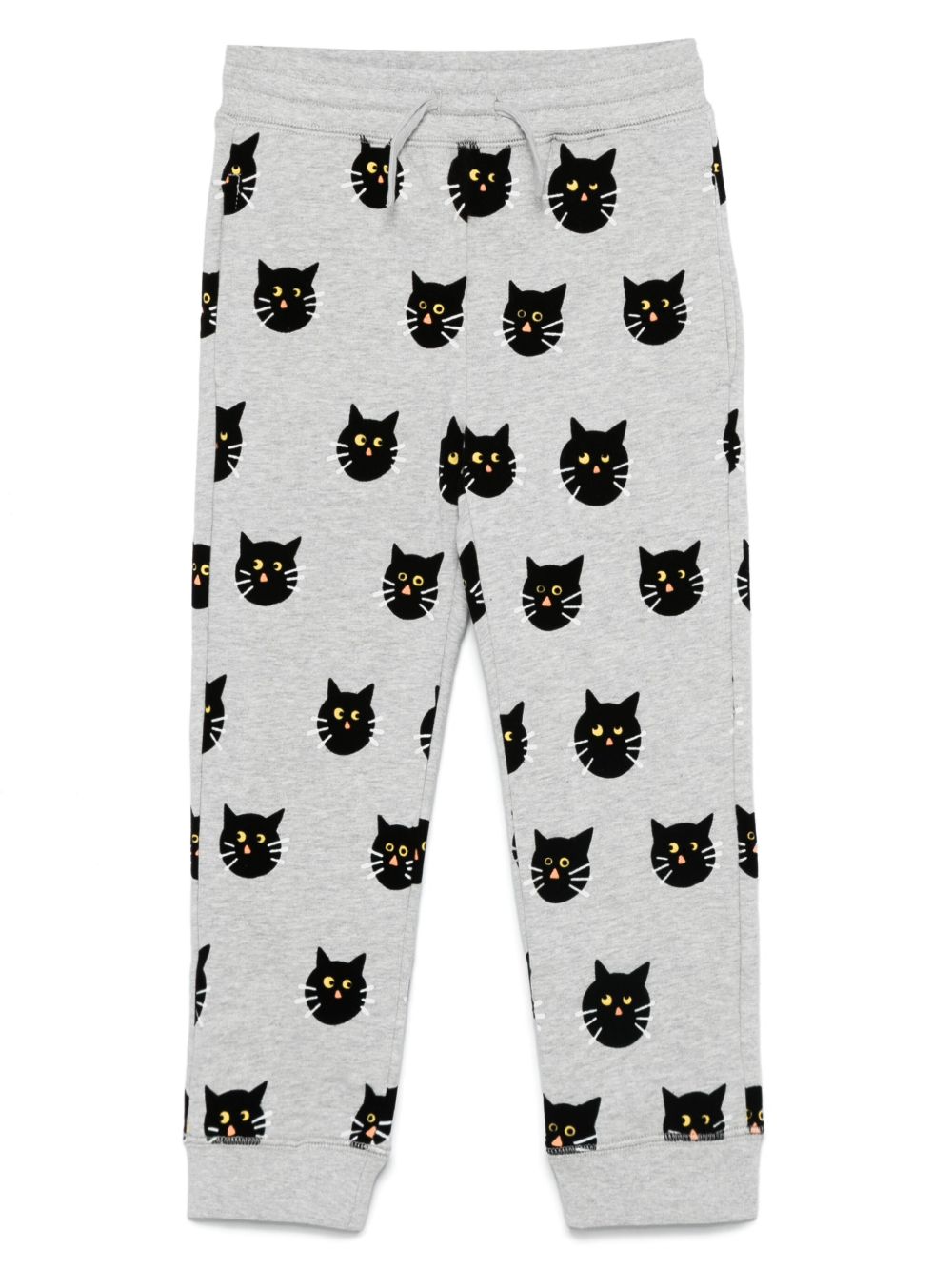 Stella McCartney Kids Spooky Cat 运动裤 - 灰色
