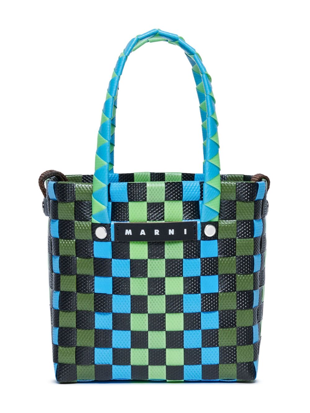 Marni Kids 迷你水桶包 - 蓝色