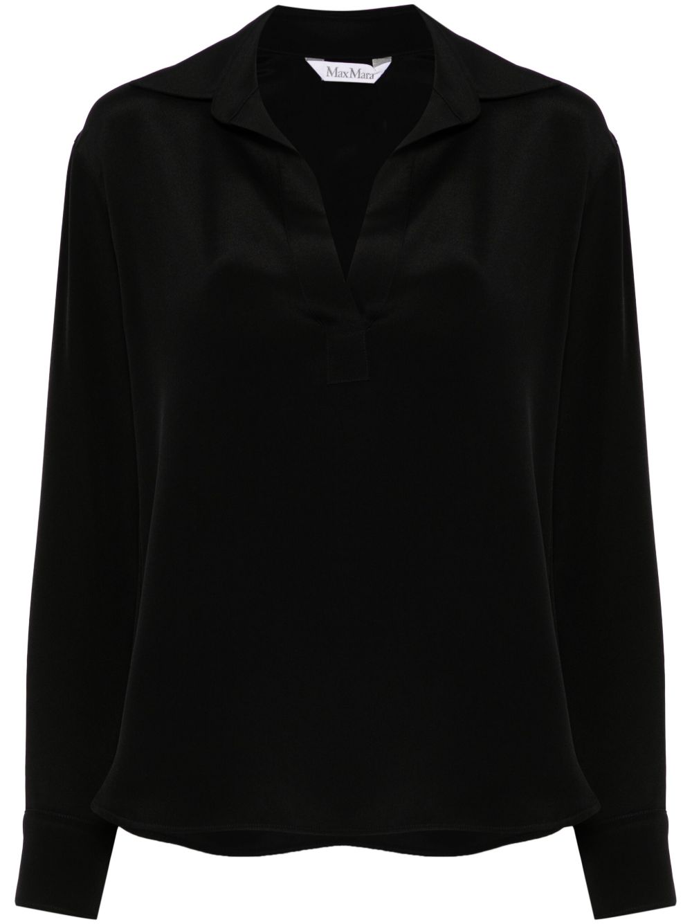Max Mara Zanzero 罩衫 - 黑色
