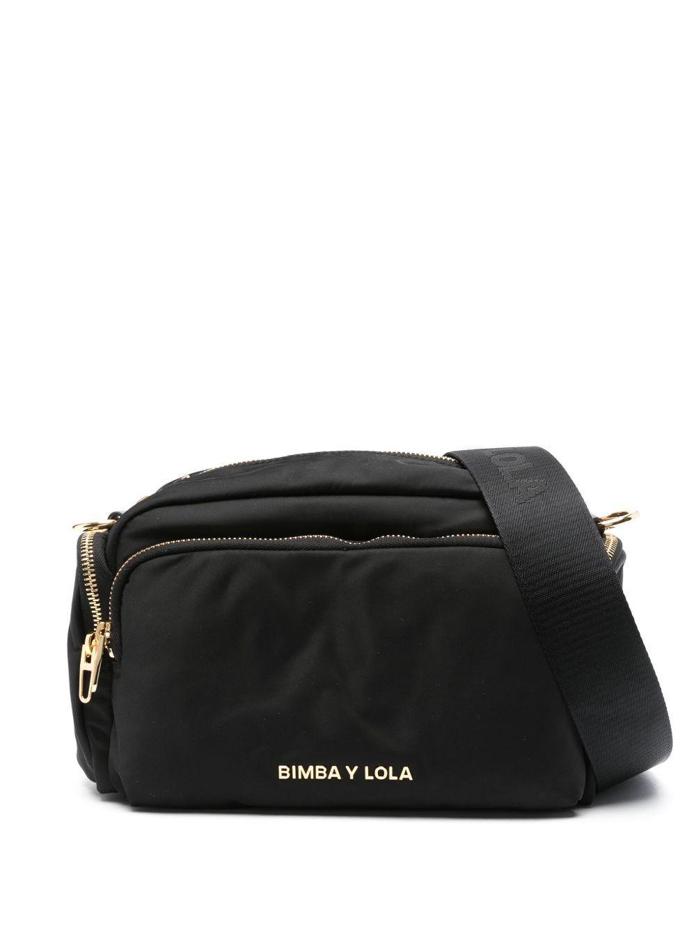Bimba y Lola logo小号斜挎包 - 黑色
