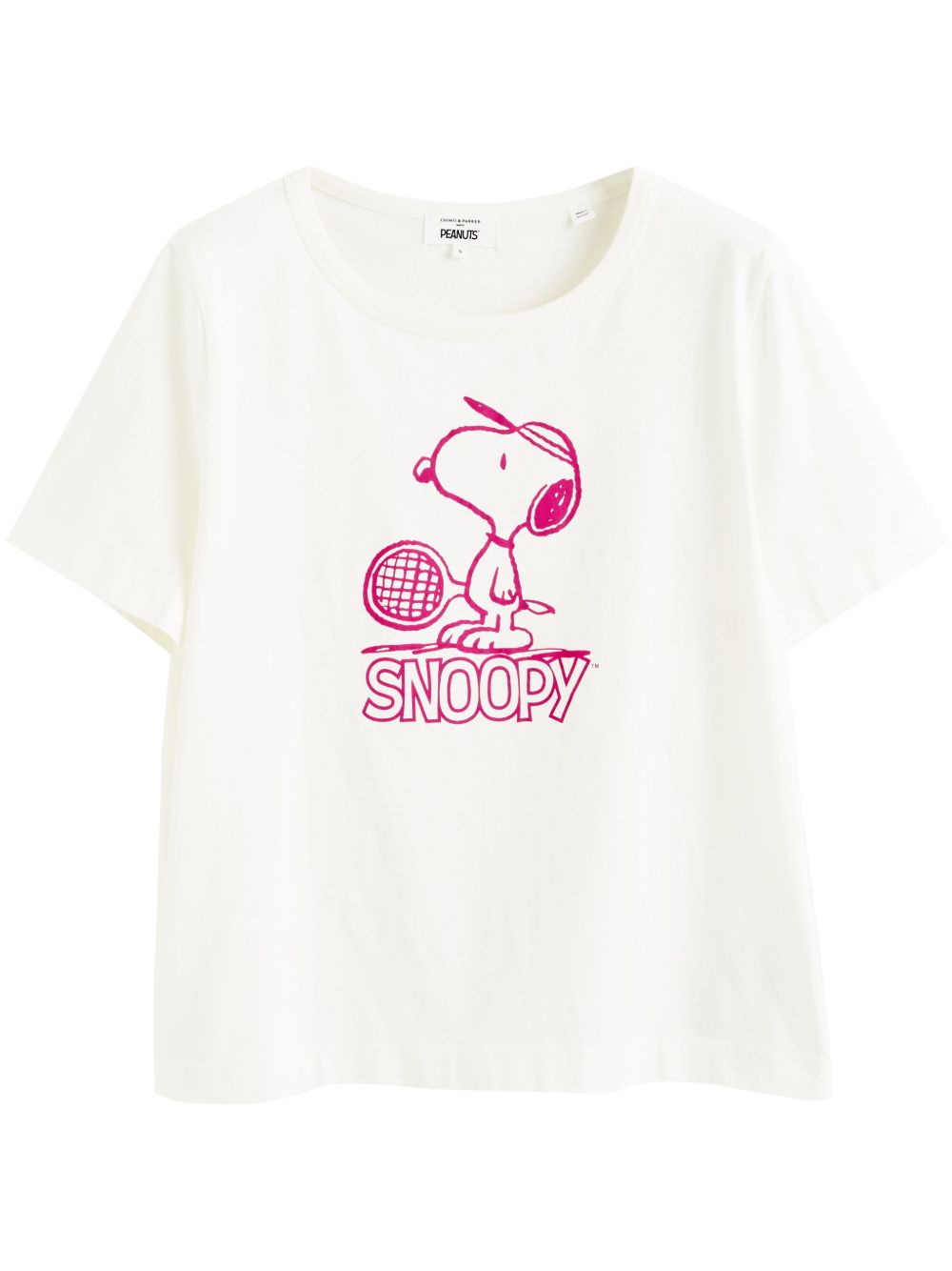 Chinti & Parker Retro Snoopy 圆领T恤 - 白色