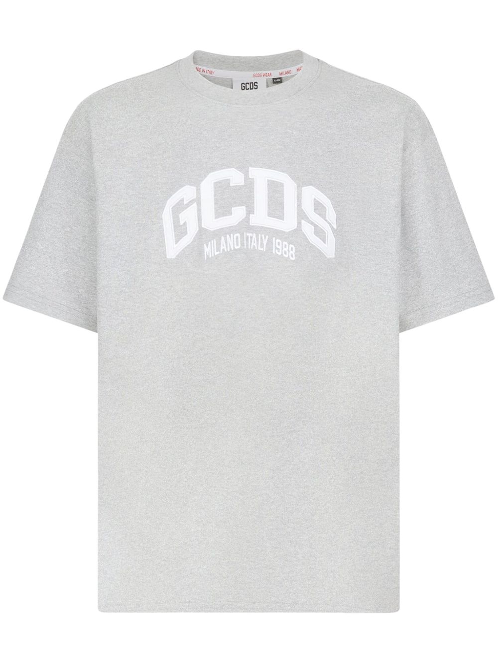 GCDS logo超大款T恤 - 灰色