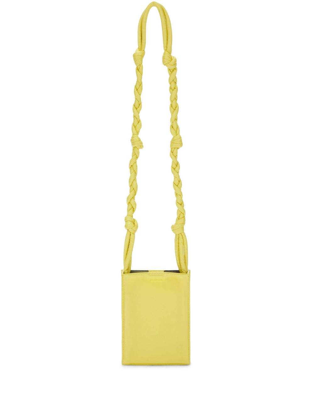 Jil Sander Tangle 皮质小号斜挎包 - 黄色