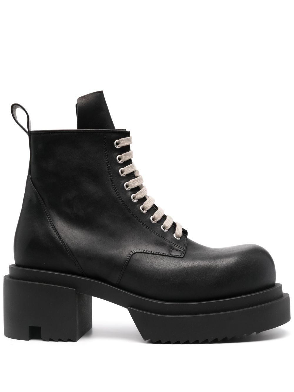 Rick Owens Low Army Bogun 高跟靴 - 黑色