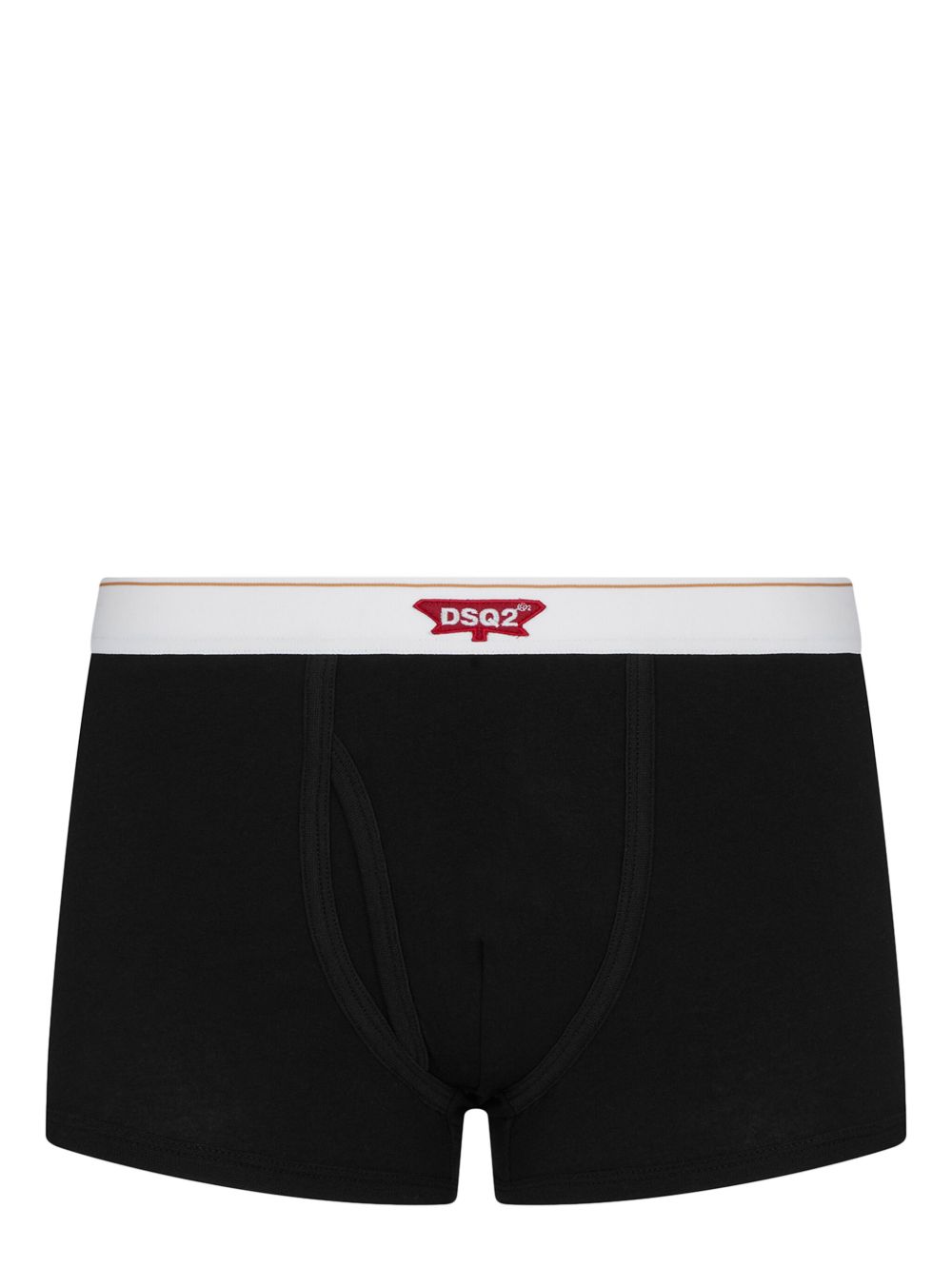 DSQUARED2 松紧裤腰四角裤 - 黑色