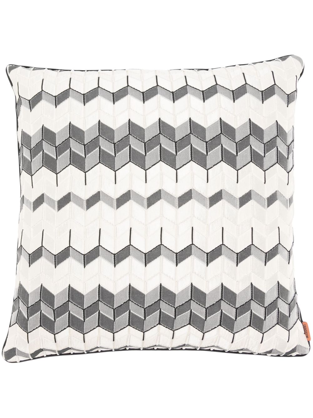 Missoni Home Tread Z字形图案抱枕（40厘米 x 40厘米） - 中性色