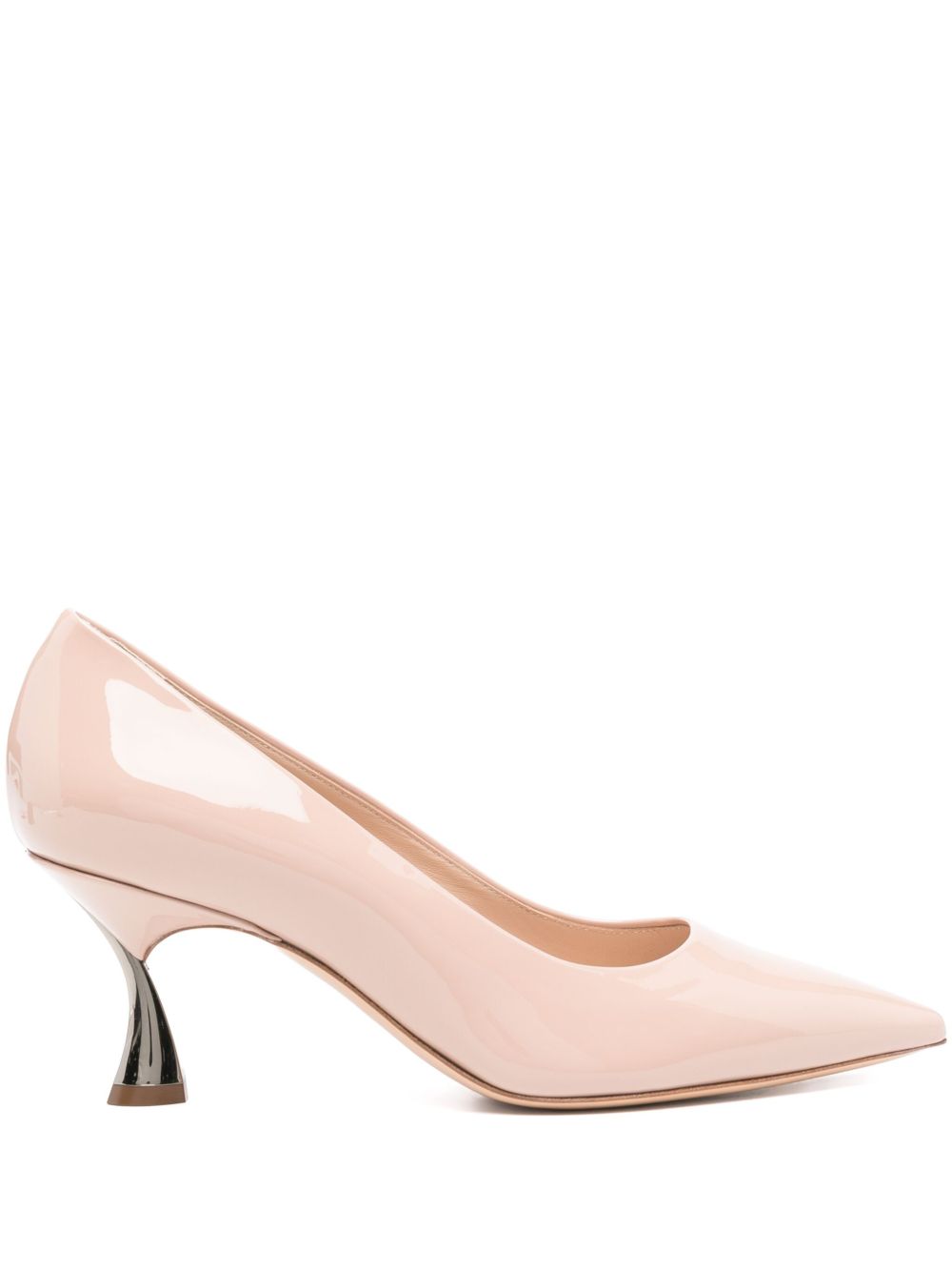 Casadei Tiffany 漆皮中跟鞋 - 粉色