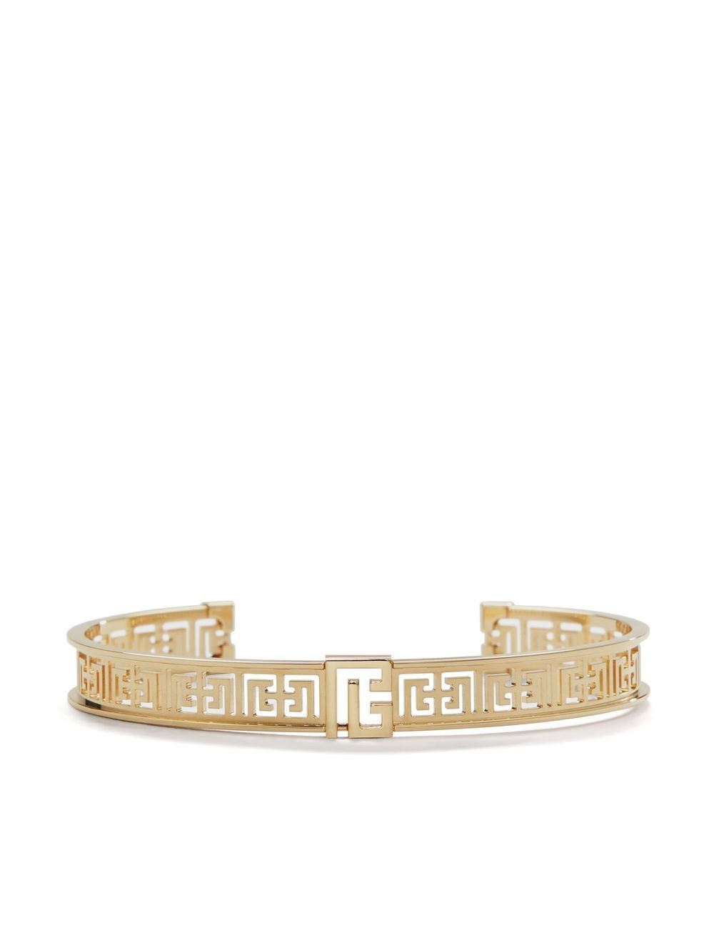 Balmain Labyrinth Frieze 18K黄金手镯 - 金色