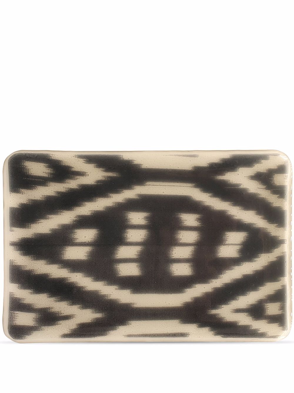 Les-Ottomans Ikat 托盘 - 彩色