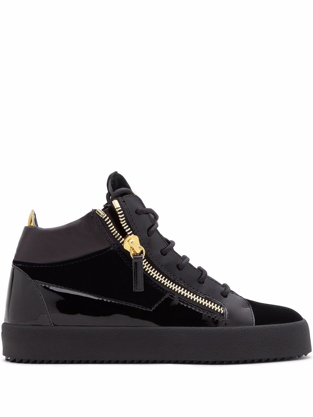 Giuseppe Zanotti Kriss 低帮板鞋 - 黑色