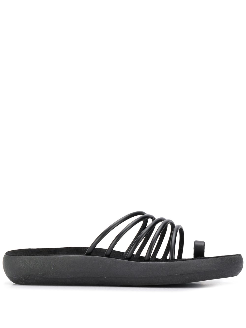 Ancient Greek Sandals Hypatia 多带凉鞋 - 黑色