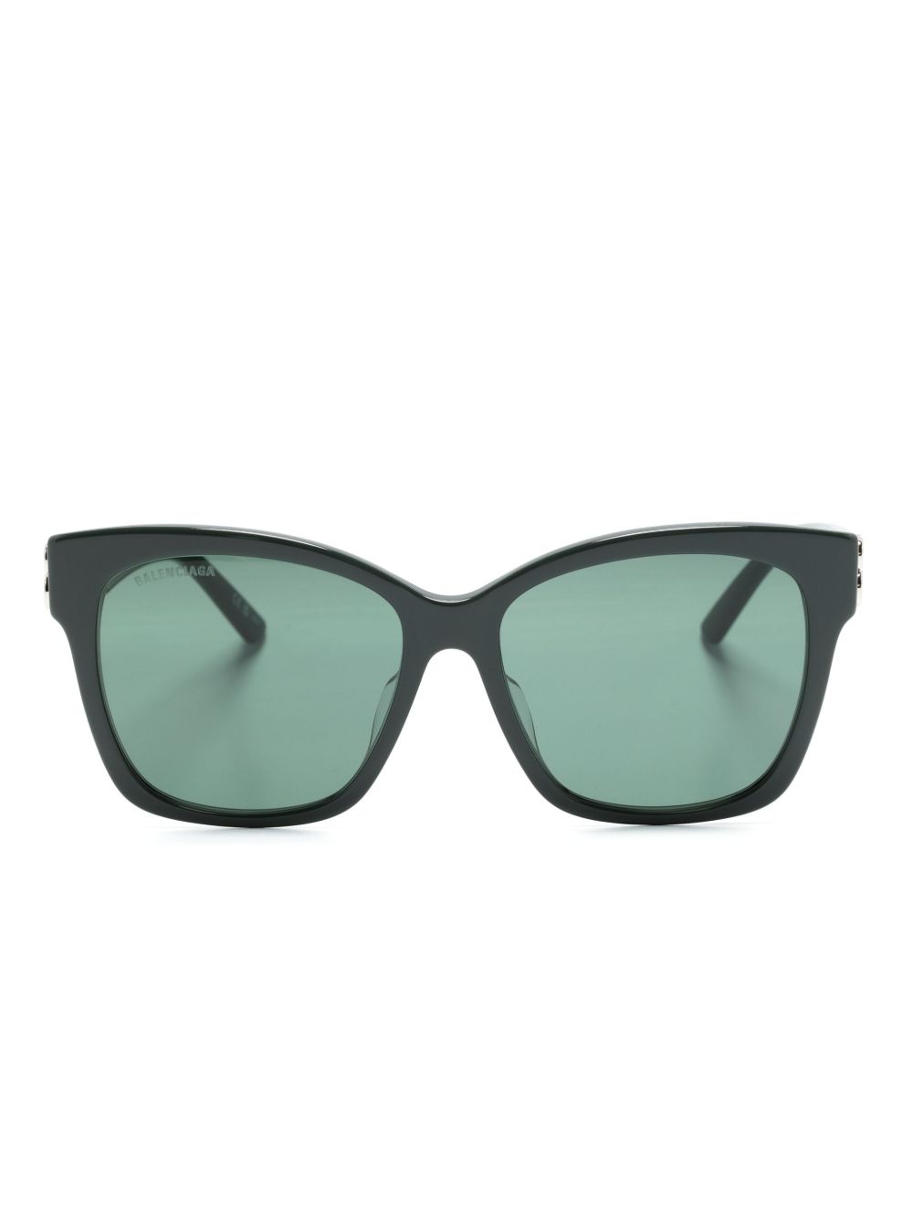 Balenciaga Eyewear Dynasty 方框太阳眼镜 - 绿色