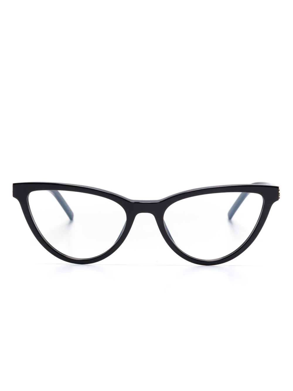 Saint Laurent Eyewear 猫眼框眼镜 - 黑色