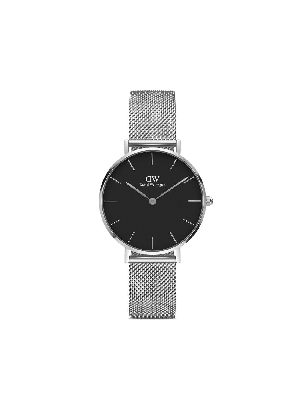 Daniel Wellington Petite Sterling 32毫米腕表 - 黑色