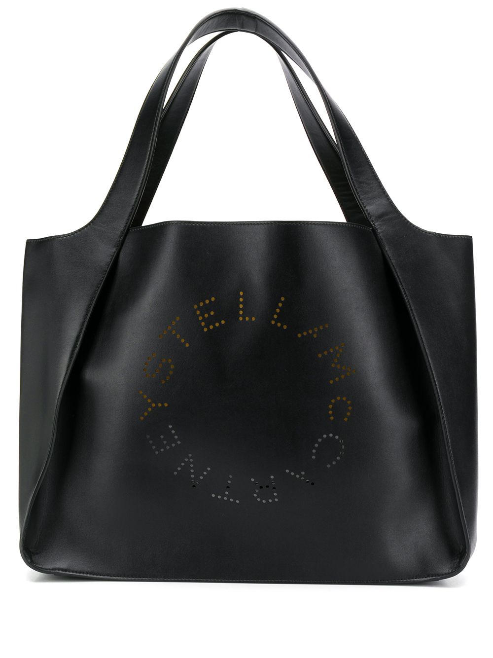 Stella McCartney 斯特拉·麦卡特尼 Stella logo托特包 - 黑色