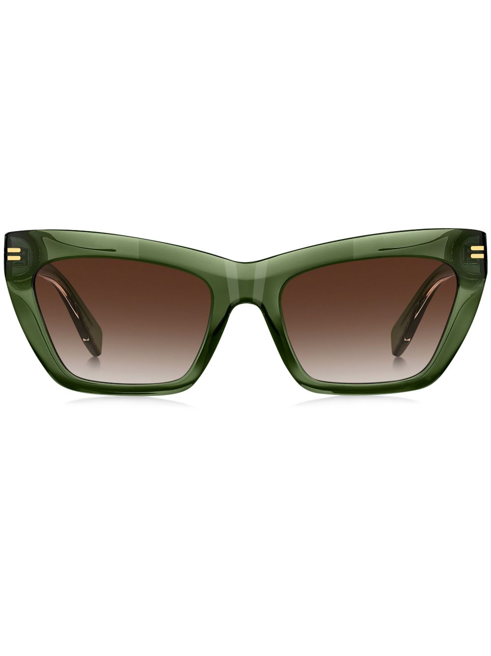 Marc Jacobs Eyewear 1112S 猫眼镜框太阳眼镜 - 绿色