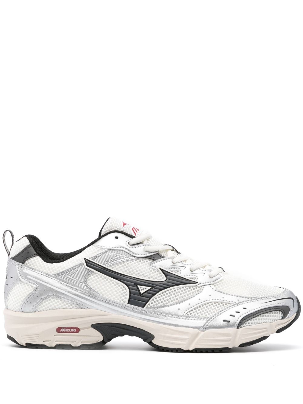 Mizuno 系带运动鞋 - 白色
