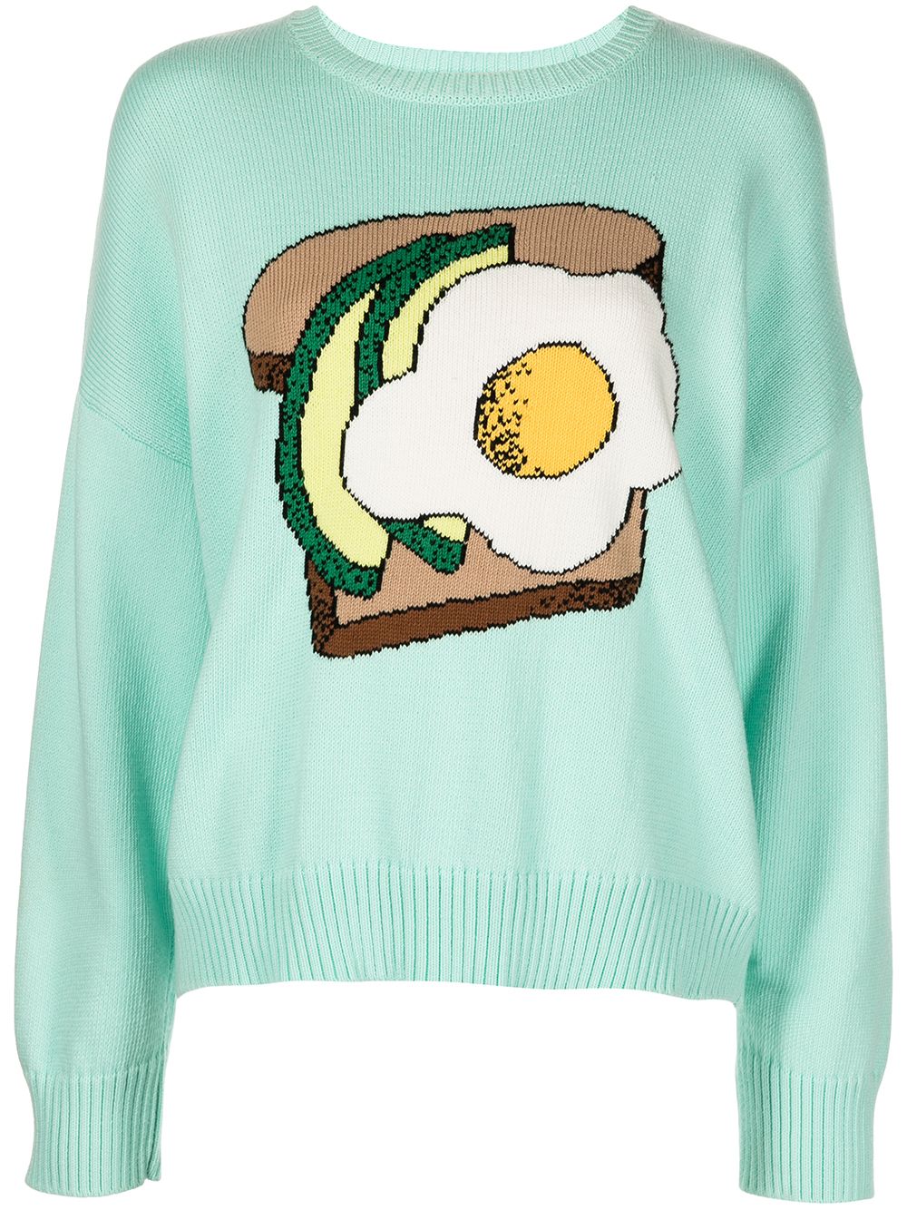 Monse Avocado Toast 针织毛衣 - 蓝色