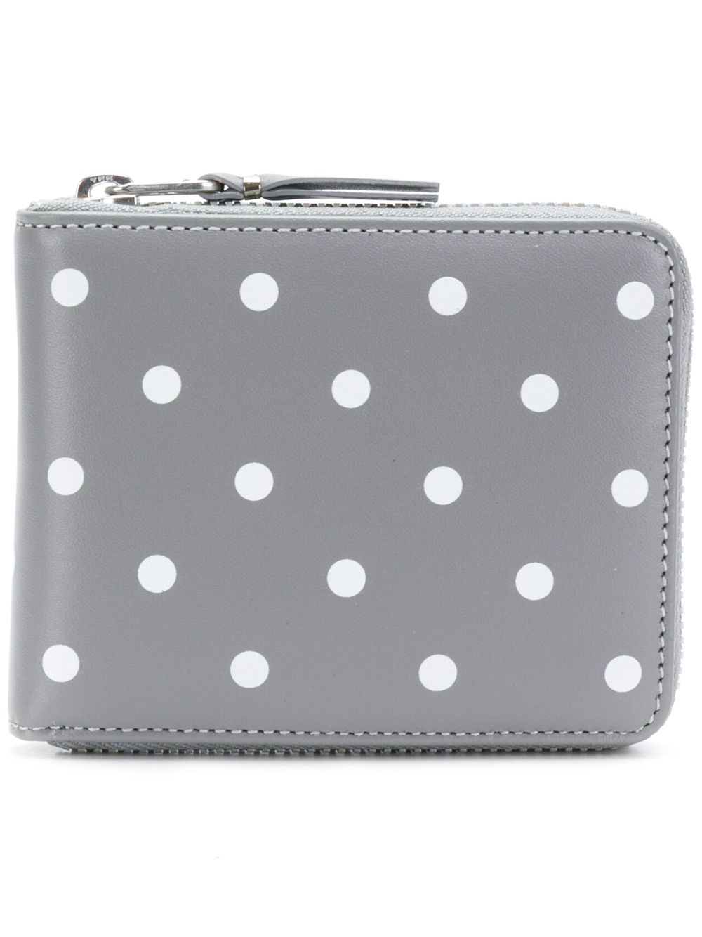 Comme Des Garçons Wallet 环绕式拉链钱包 - 灰色
