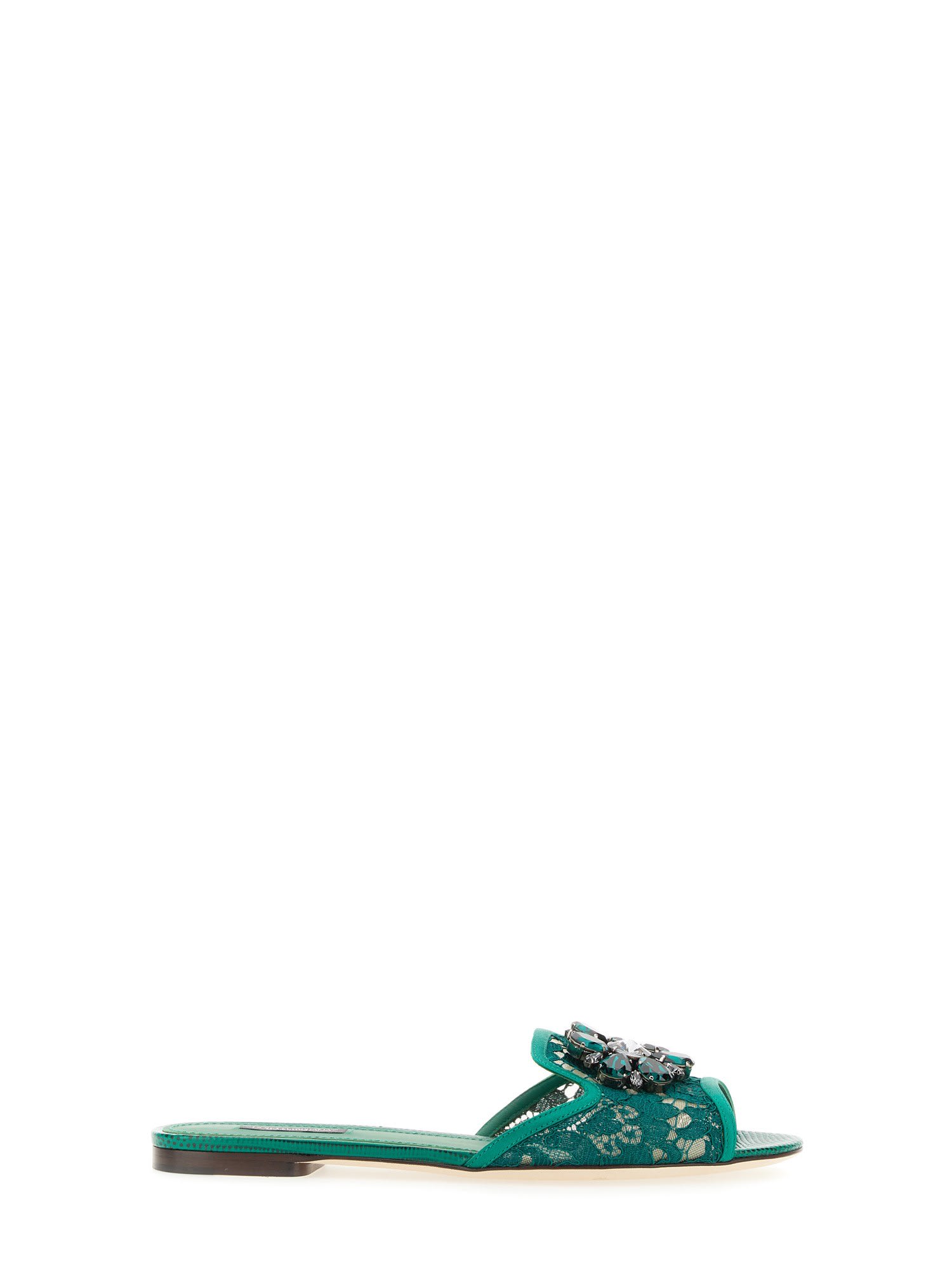 Dolce & Gabbana Taormina Lace Slipper