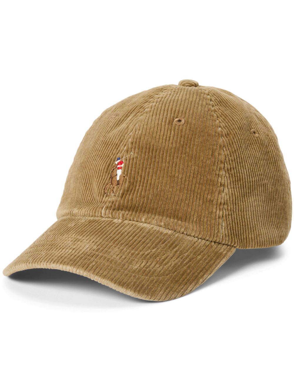 Polo Ralph Lauren 灯芯绒棒球帽 - 中性色
