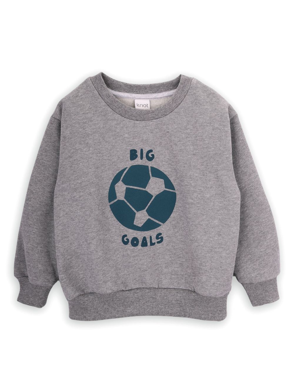 Knot Big Goals 卫衣 - 灰色