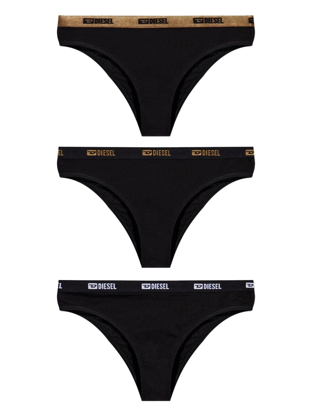 Diesel Marta-Gft briefs (pack of three) - 黑色