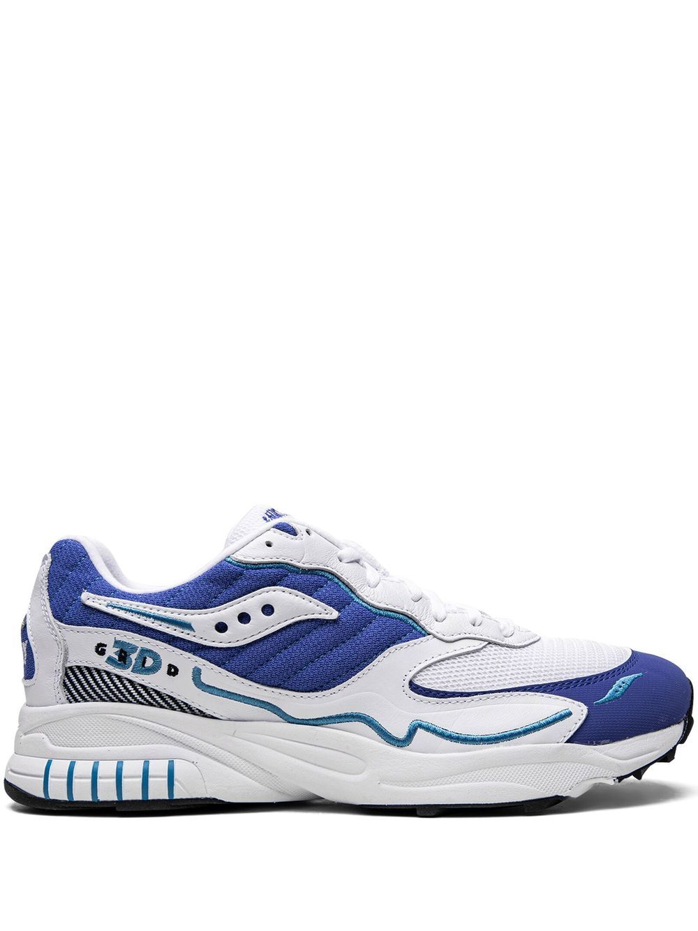 Saucony 3D Grid Hurricane 运动鞋 - 白色