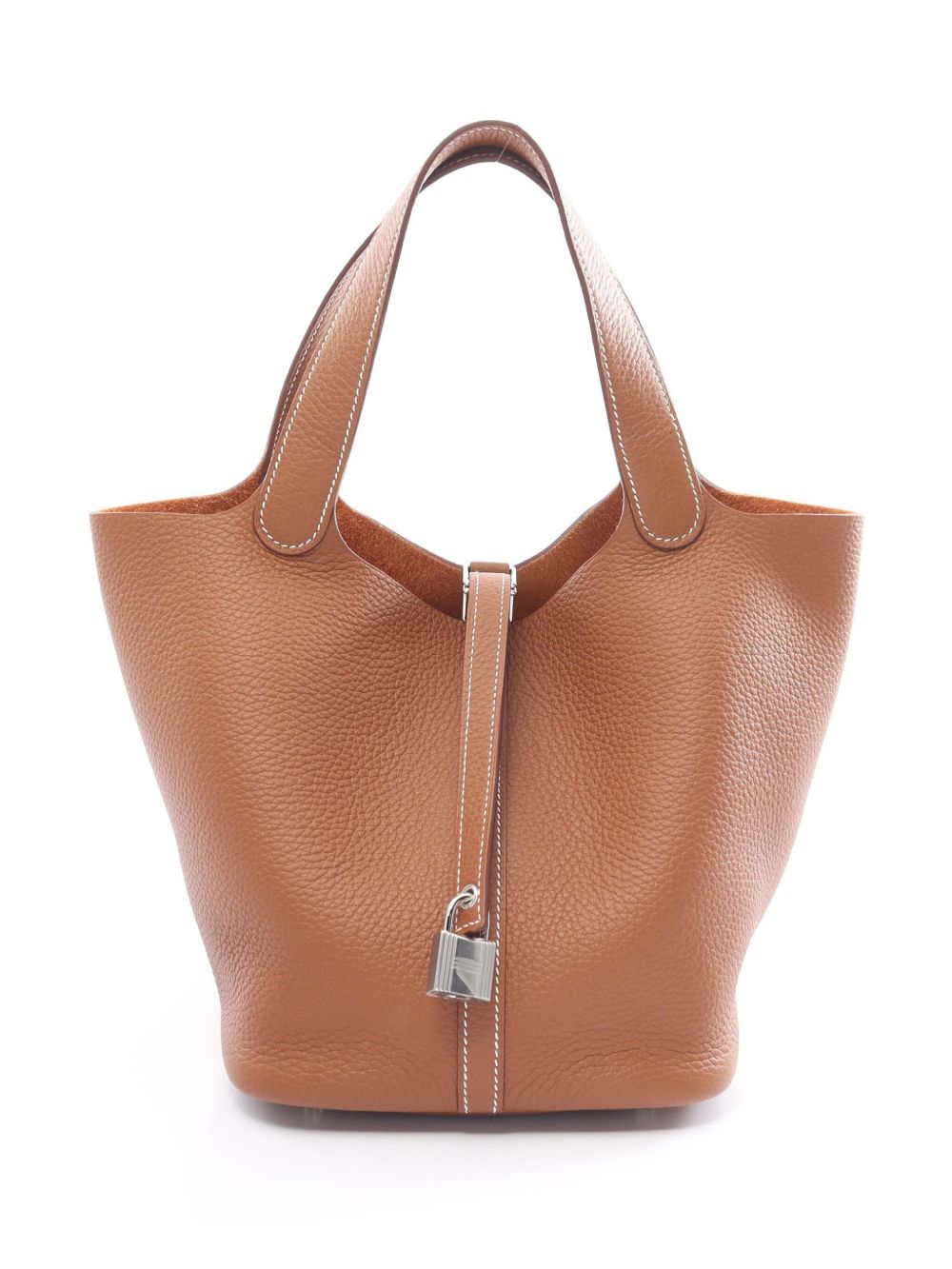 Hermès Pre-Owned Picotin Lock MM 手提包（2024年典藏款） - 褐色