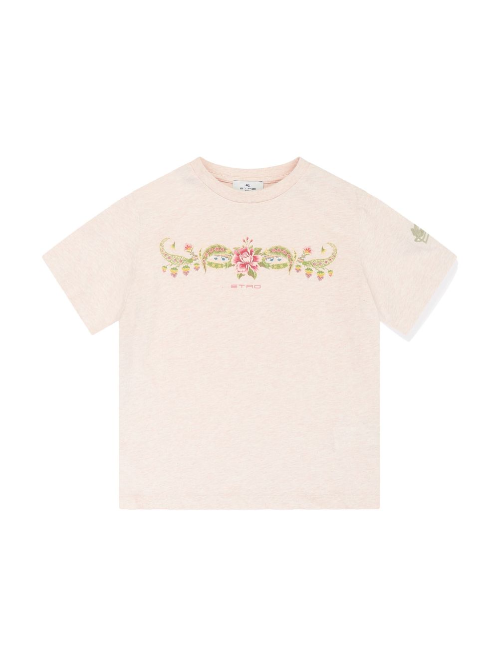 ETRO KIDS 花卉印花T恤 - 中性色