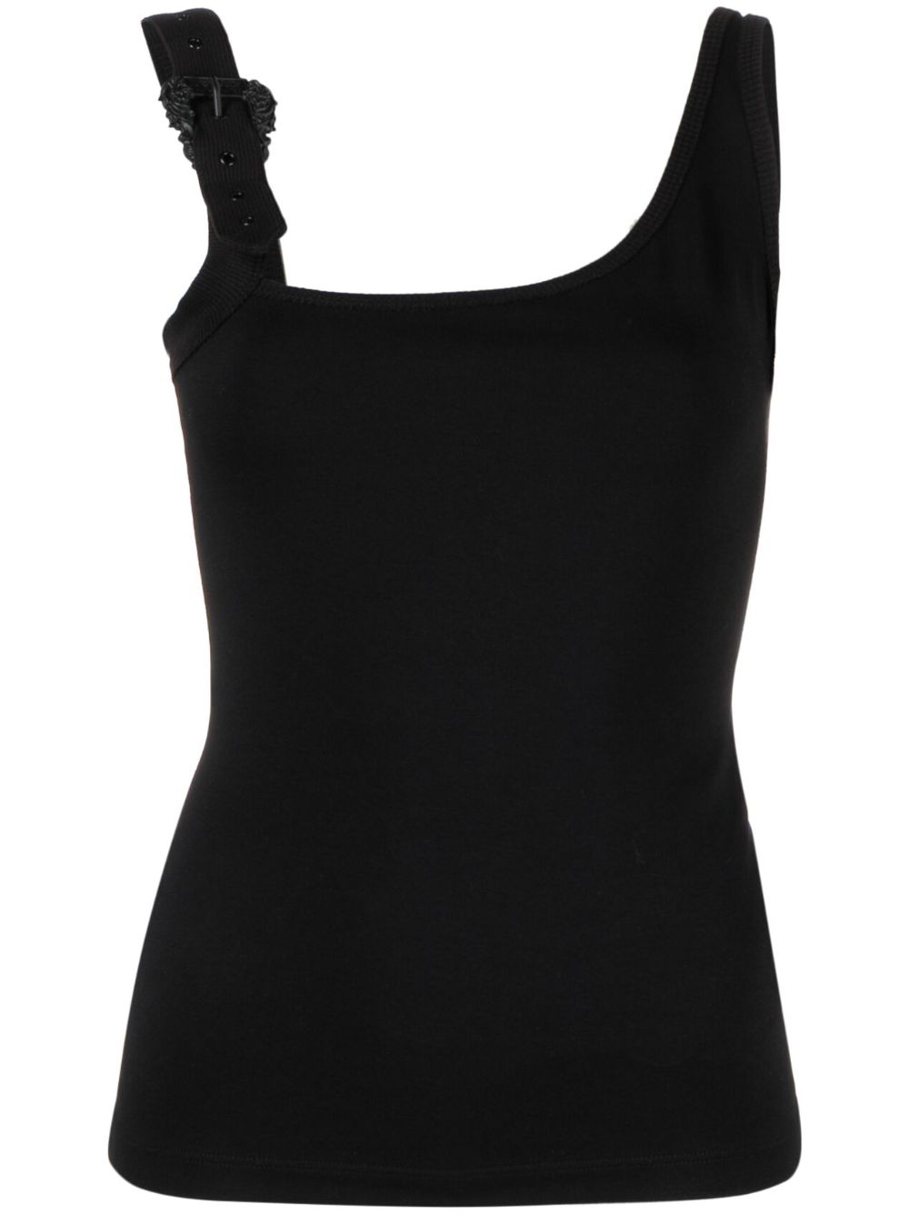 Versace Jeans Couture 扣环带背心 - 黑色