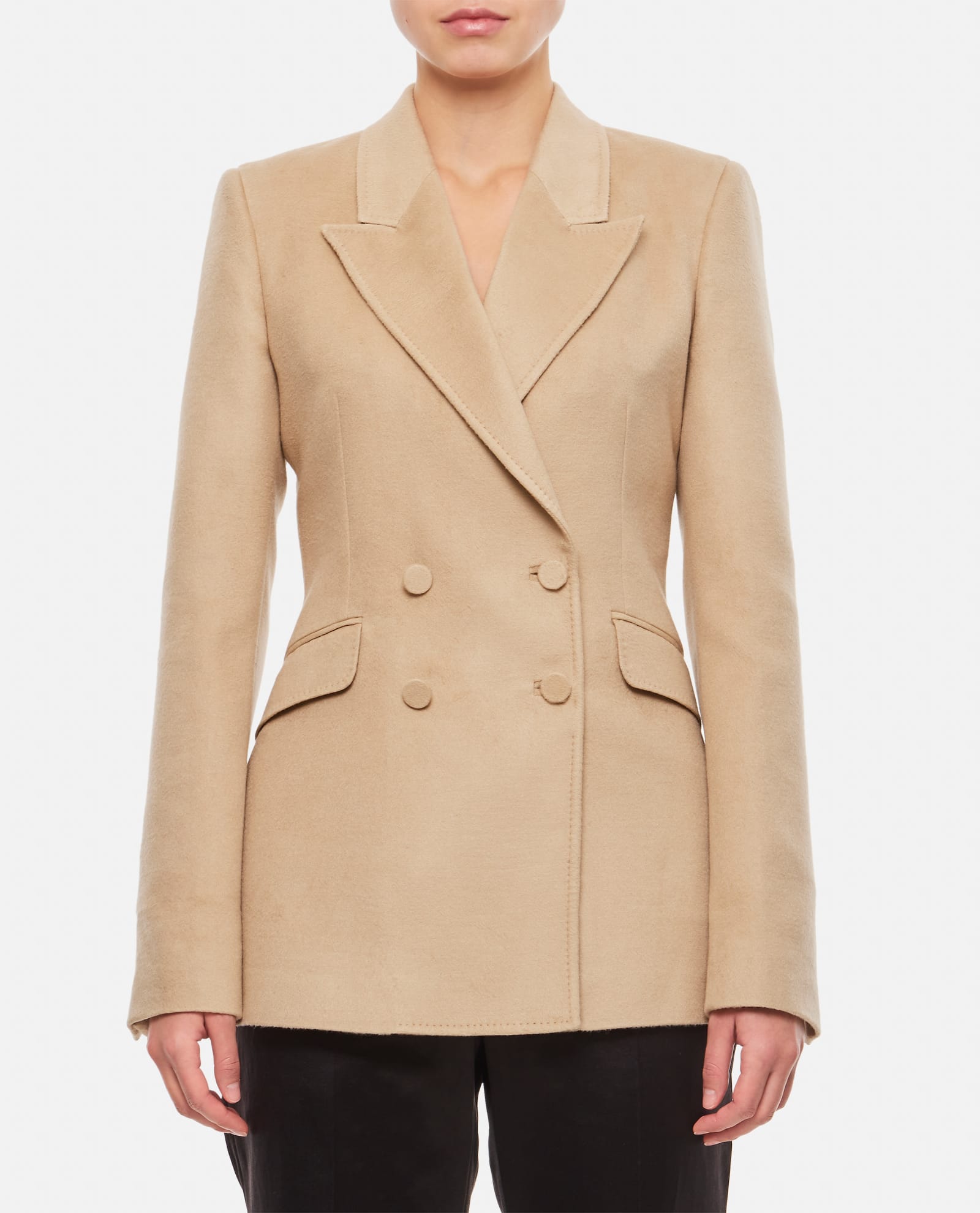 Gabriela Hearst Silk Fitted Blazer